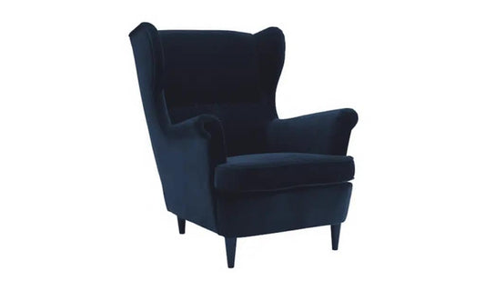 Royal Blue Wingback Chair