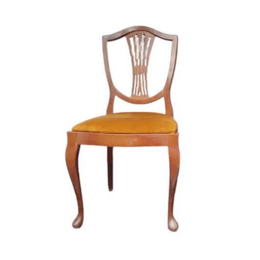 Burnt Orange Upholstered Chair