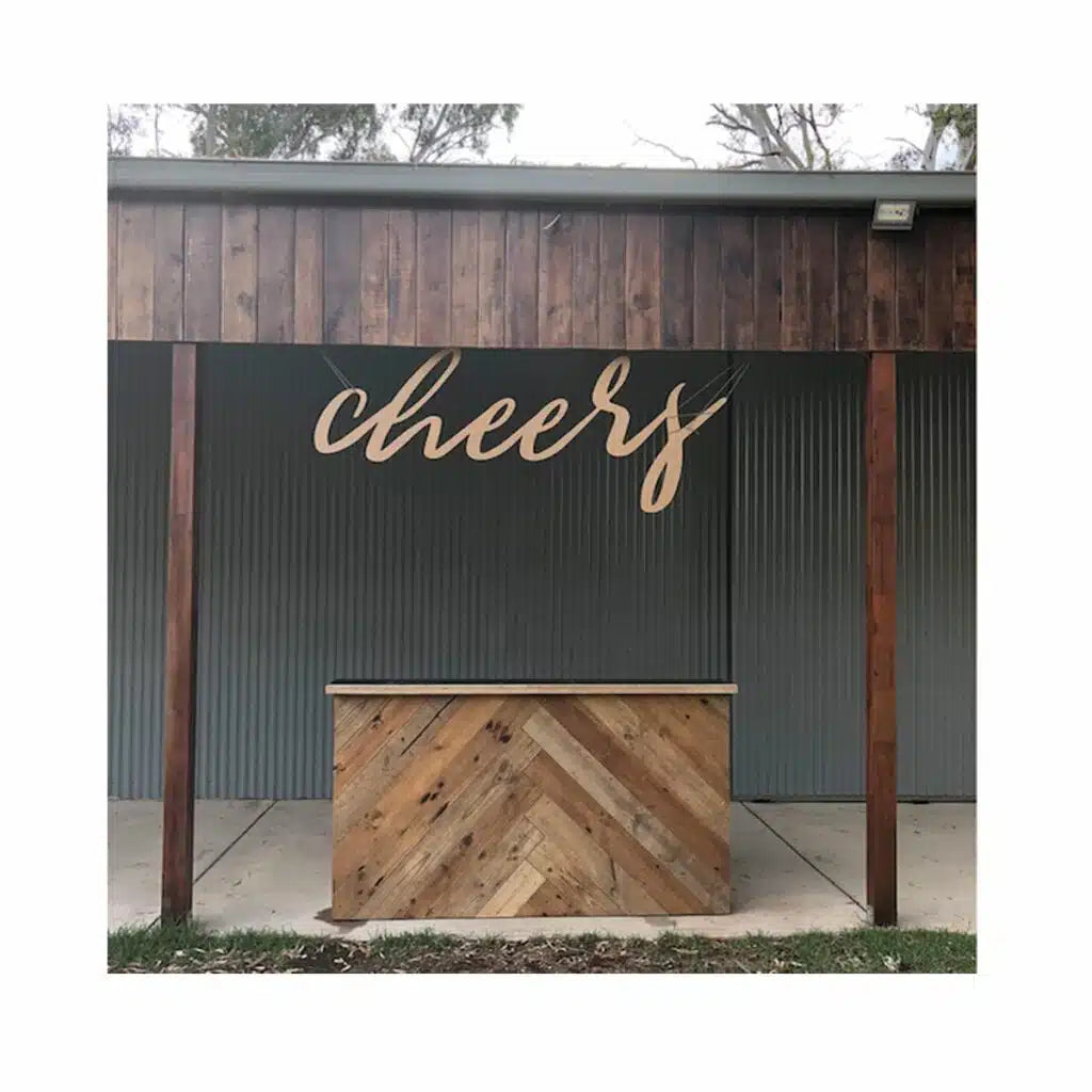 Cheers Sign – Mase Events