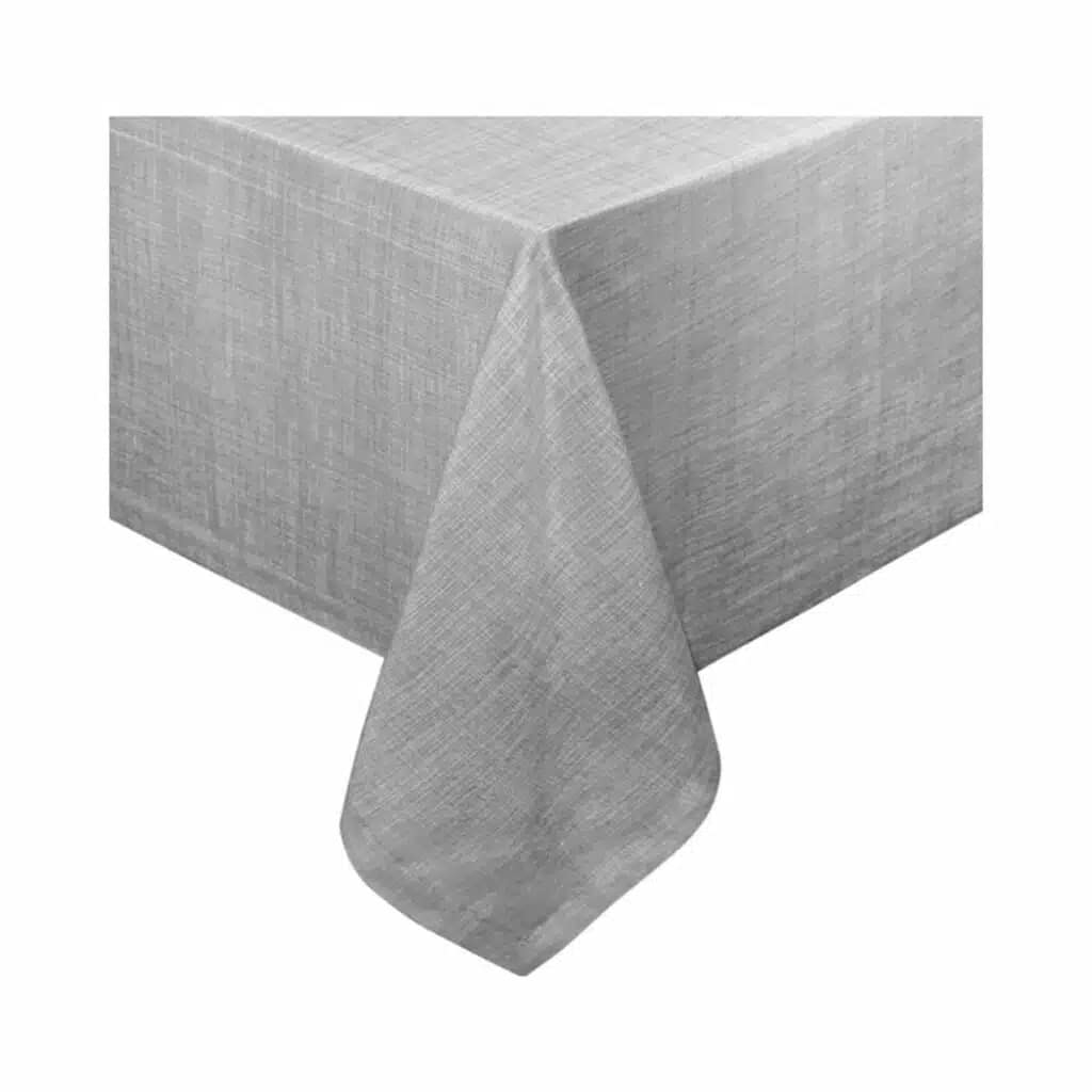 Grey Linen Tablecloth