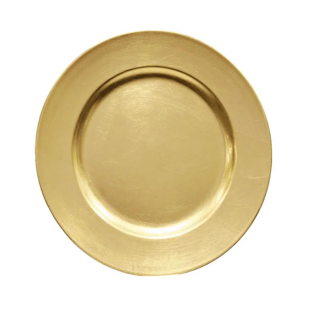 Gold Charger Plates