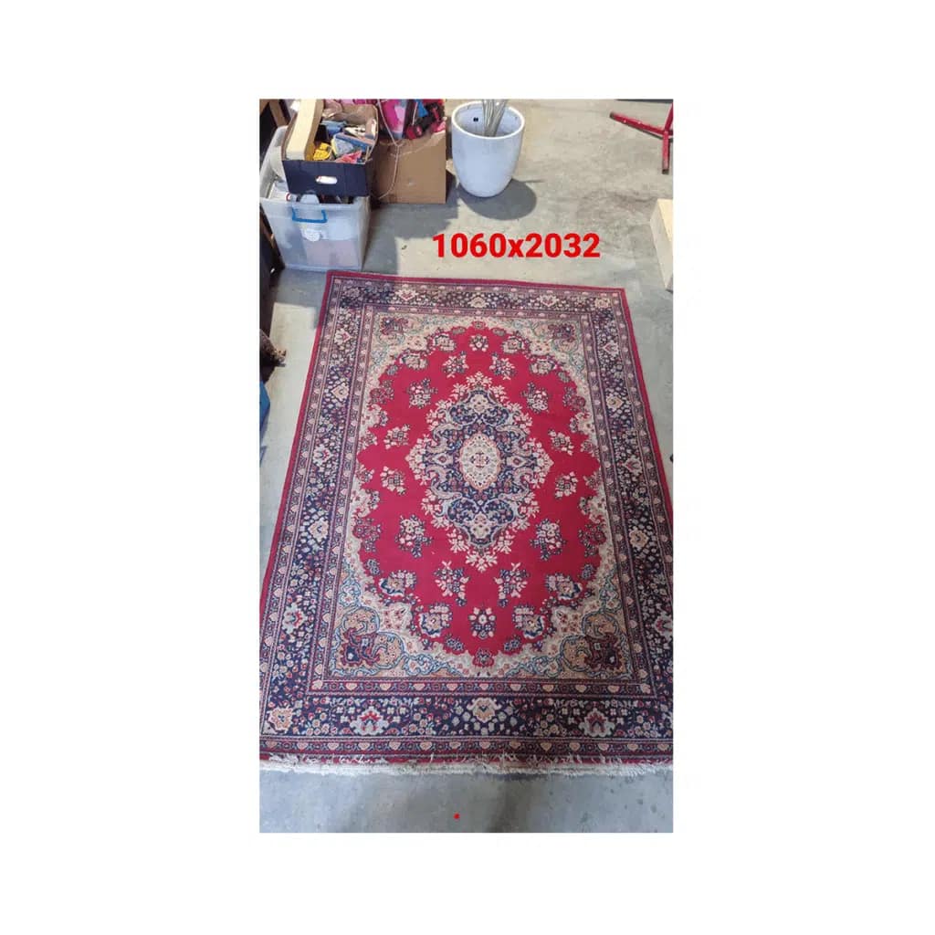 Ruby Red Rug