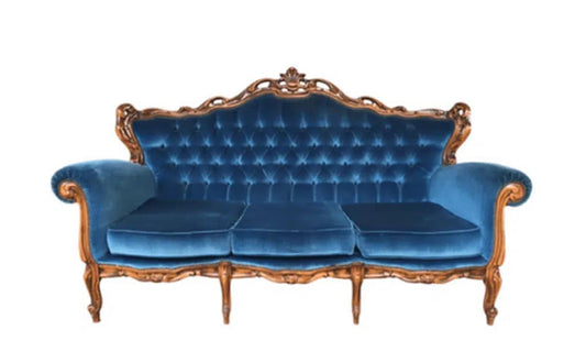 Vintage Royal Blue Lounge