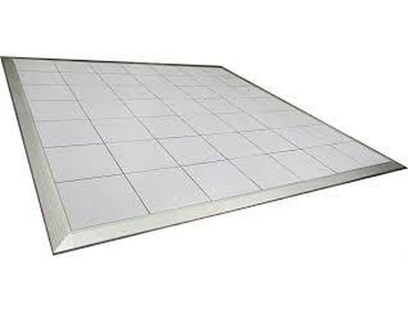 White Tile Dancefloor 3 Sizes