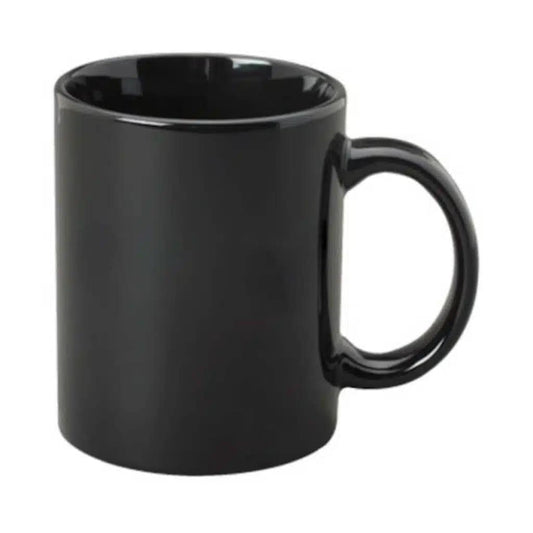 Black Coffee Mug