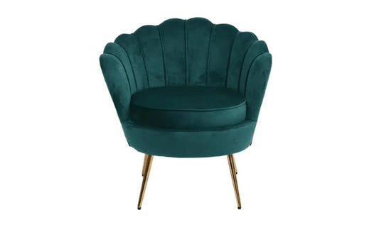Emerald Clam Chair
