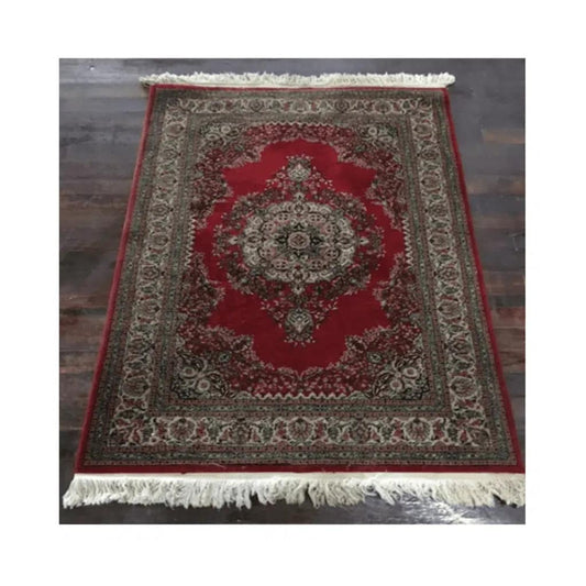 Scarlet Fringe Rug