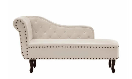 White Chaise Lounge